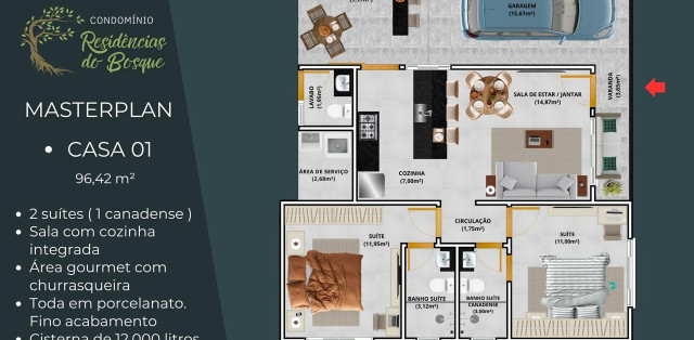 Condomínio Exclusividade E Com Conforto, Em Nova Itaúna - Foto 1