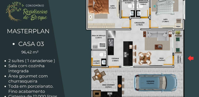 Condomínio Exclusividade E Com Conforto, Em Nova Itaúna - Foto 3